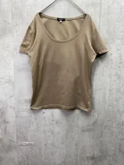 BOSCH ボッシュ 無地 Uネック 半袖 Tシャツ size38/茶  ■◆ レディースのサムネイル