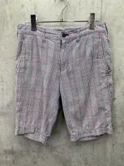 UNION STATION ユニオンステーション チェック ハーフ パンツ sizeS/グレー  ■◆ メンズのサムネイル