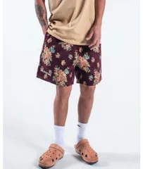美品 定価12,100円 PLEASURES 21SSM DEJAVU WOVEN FLORAL SHORTS プレジャー ゴブラン 総柄 イージー ショーツ ショート パンツのサムネイル