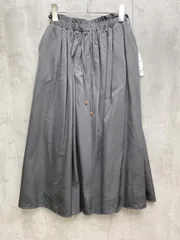 新品 le.coeur blanc ルクールブラン タフタギャザーボリューム スカート size38/ダークグレー ■◆◎レディースのサムネイル