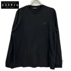 MONCLER　モンクレール　【24年製】J20918D00008 LS T-SHIRT ロゴワッペン 長袖Tシャツ　Sのサムネイル