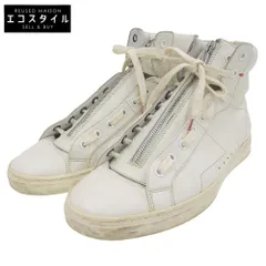 HUGOBOSS　ヒューゴボス　センタージップ ハイカット スニーカー シューズ メンズ ホワイト 24cm 50272416　39のサムネイル