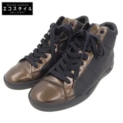 HUGOBOSS　ヒューゴボス　ハイカット スニーカー シューズ メンズ ブラウン×ブラック 25cm 50321293　40のサムネイル