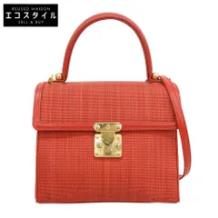 comtesse コンテス ホースヘアー×レザー 2WAYバッグ ハンドバッグ