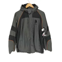 ユーエスポロアッスン U.S.POLO ASSN ナイロン×フリース リバーシブルマウンテンジャケット レディース  XLのサムネイル