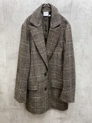 美品 MOUSSY マウジー OVERSIZED SINGLE TAILORED ジャケット グレンチェック柄 size1/茶  ◇■◎レディースのサムネイル
