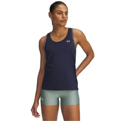 アンダーアーマー レディース トップス タンクトップ Under Armour Armour Knockout Tank Top Womens Midnight Navy ネイビーのサムネイル