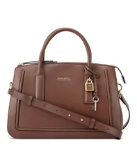 ナインウェスト レディース バッグ Nine Westenely Medium Satchel Bag Mahoganyのサムネイル