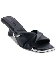 ダナ キャラン ニューヨーク レディース シューズ サンダル DKNY Jolaine Twist Sandals Black ブラックのサムネイル