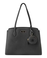 ナインウェスト レディース バッグ Nine West Mary Carryallarge Satchel Bag Black ブラックのサムネイル