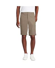ランズエンド メンズ ボトムス ハーフパンツ・ショーツ ショートパンツ Lands End Mens Active Performance Chino Shorts Khaki カーキのサムネイル