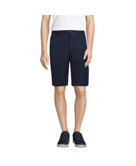 ランズエンド メンズ ボトムス ハーフパンツ・ショーツ ショートパンツ Lands End Mens Active Performance Chino Shorts Classic navy ネイビーのサムネイル