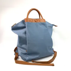 美品 FIRANO フィラノ 撥水加工 ナイロン リュック バックパック バッグ 水色 アイスブルー レディース 鞄 _201のサムネイル