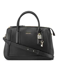ナインウェスト レディース バッグ Nine Westenely Medium Satchel Bag Black ブラックのサムネイル