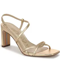 サムエデルマン レディース シューズ サンダル Sam Edelman Womens Elissa Strappy Sandals Amber Gold アンバーのサムネイル