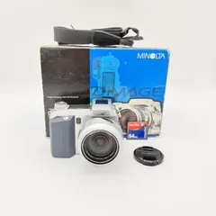 【美品】MINOLTA DiMAGE 7 元箱•単三電池•CFカード ミノルタ デジタルカメラ  (0726)のサムネイル