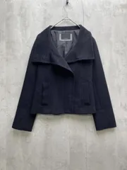 Le souk ルスーク 82-83112909 スタンドカラー ジャケット size36/黒  ◆■レディースのサムネイル