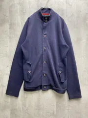 BEAMS HEART ビームスハート フロントボタン スタンドカラー ジャケット カーディガン sizeM/ネイビー ◇■レディースのサムネイル