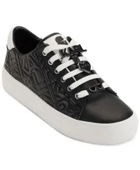 カール ラガーフェルド レディース シューズ スニーカー レース KARL LAGERFELD PARIS Cate Karl Box LaceUp LowTop Sneakers Black Briのサムネイル