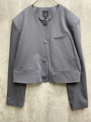 新品訳あり■ARMANI EXCHANGE アルマーニエクスチェンジ ブレザー ジャケット size6/グレー ◇■レディースのサムネイル