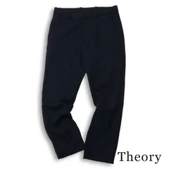 Theory セオリー 通年 レーヨン混★ 【PAYTON A/B】 ポンチ ストレッチ スリム スラックス パンツ Sz.28 メンズ 黒のサムネイル