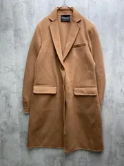 EMPORIO ARMANI エンポリオアルマーニ カシミア100% チェスター ロング コート sizeEU 42/キャメル ◆■◎レディースのサムネイル