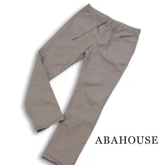 ABAHOUSE アバハウス 通年★ ハイパーストレッチ 5ポケット スリム スラックス イージーパンツ Sz.48 メンズ 灰のサムネイル