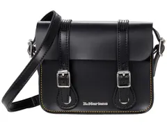 ドクターマーチン メンズ バッグ ショルダーバッグ レザー Dr Martens 7 Leather Satchel Black ブラックのサムネイル