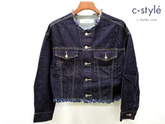 H119 [人気] JOURNAL STANDARD ジャーナルスタンダード クロップドデニムジャケット F インディゴ レディース | ★のサムネイル