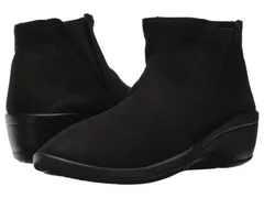 アルコペディコ レディース シューズ ブーツ・レインブーツ Arcopedico Luana Black Faux Sued ブラックのサムネイル