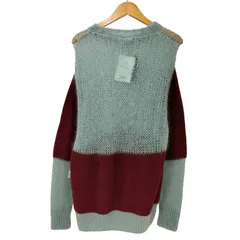 アンダーカバー UNDERCOVER 25AW MOHAIR-BLEND STRIPED SWEATER モヘア ブレンド ストライプ セーター メンズ JPN：3 のサムネイル