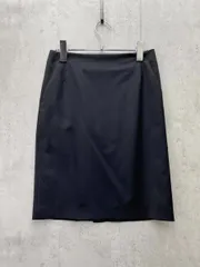 INED イネド ウール タイト スカート size7/黒 ◇■レディースのサムネイル