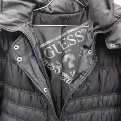GUESS ロング ダウン ブラック (レディース90)のサムネイル