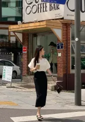 ブラック ロング スカートのサムネイル