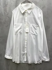 新品 DouDou ドゥドゥ 無地 長袖 シャツ sizeF/オフホワイト ■◆レディースのサムネイル