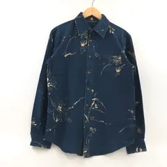 【中古品】PAL'LAS PALACE パラスパレス L/S SHIRT インディゴ染め 長袖シャツ カジュアルシャツ トップス【170-260727-hn-01-fur】のサムネイル