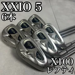 【フォローで割引クーポン配布中】レフティ　ゼクシオ　5代目　メンズゴルフアイアン6本セット　スチールシャフト フレックスX100　DynamicGold　ダイナミックゴールド　DG　XXIO　左　26S2170SR00001のサムネイル