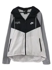 M NIKE ナイキ ランニング フード ウィンドブレーカー ジャケットのサムネイル