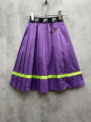 FILA×TEG TEG cheered by Girls  FTR4246 ＦＩＬＡコラボプリーツスカート size105/紫 ■◆レディースのサムネイル