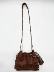 GRACE CONTINENTAL グレースコンチネンタル 15382577-0 フラワーレザーミニ ショルダー バッグ sizeF/茶 ■■レディースのサムネイル