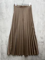 Gout Commun グーコミューン ロング プリーツ スカート size36/ベージュ ■◇レディースのサムネイル