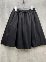 ■Broderie & Co ブロードゥリー&コー チュール裏地 フレア スカート sizeF/黒 ■■レディースのサムネイル