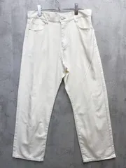 新品 MONO-MART モノマート ルーズストレート デニムパンツ sizeM/ホワイト ■■メンズのサムネイル