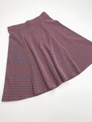 美品 MAX&Co. マックスアンドコー ミディ丈 スカート sizeL/赤ｘ青ｘ黒 ■◇レディースのサムネイル