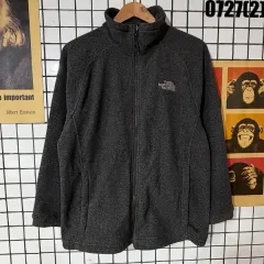THE NORTH FACE ザノースフェイス フリース ジャケット DARK グレー M 0727のサムネイル