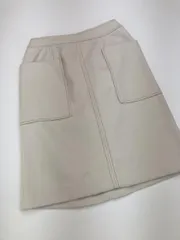 新品 apart by lowrys アパートバイローリーズ ウーリーテック ミニ スカート sizeM/アイボリー ◆■レディースのサムネイル
