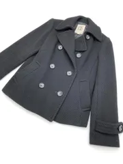 MICHEL KLEIN ミッシェルクラン リブ 長袖 ニット ジャケット size38/黒 ◆■レディースのサムネイル