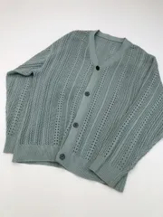 美品 J.N.R.D JUNRed ジュンレッド ニット カーディガン sizeLL/緑 ◇■メンズのサムネイル