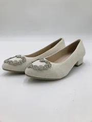 美品 tocco closet トッコクローゼット フラット パンプス sizeS/白 ■■レディースのサムネイル