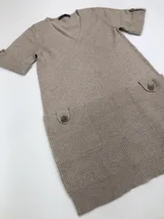 martinique マルティニーク 半袖 ロング ニット セーター size表記無し/ベージュ ◆■レディースのサムネイル